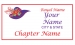 White Rectangle name Badge Artwork 125 Purple 